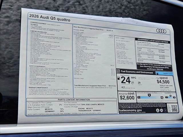 New 2026 Audi Q5 Prestige AWD/4WD image 18