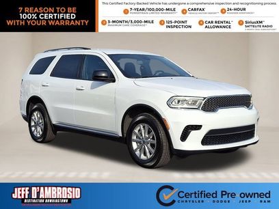 Certified 2024 Dodge Durango SXT