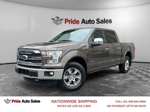 Used 2015 Ford F150 Lariat w/ Equipment Group 502A Luxury AWD/4WD image 1