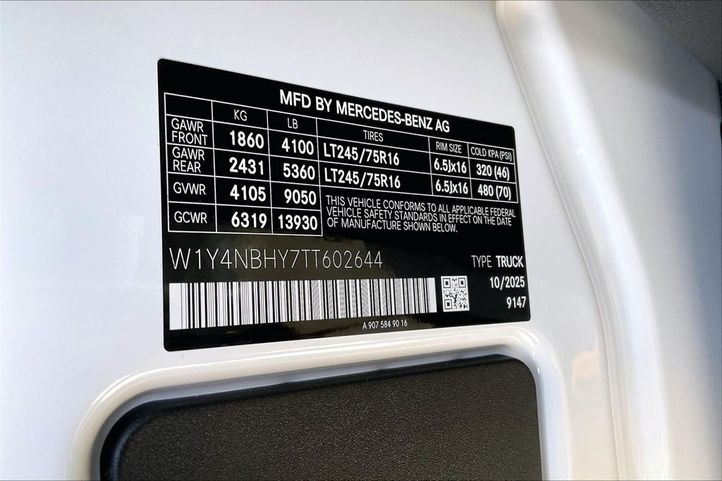Used 2026 Mercedes-Benz Sprinter 2500 image 22