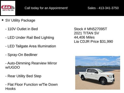 Used 2021 Nissan Titan SV w/ SV Convenience Package AWD/4WD image 6