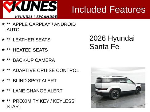 Used 2026 Hyundai Santa Fe SEL AWD/4WD image 2