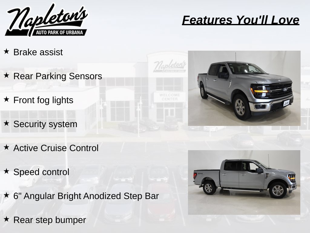Used 2025 Ford F150 XLT w/ Equipment Group 301A Standard AWD/4WD image 14