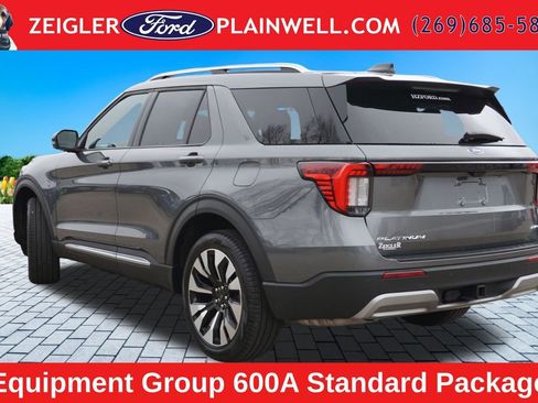 Used 2025 Ford Explorer Platinum w/ LUX Leather Package AWD/4WD image 3