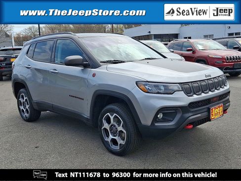Certified 2022 Jeep Compass Trailhawk w/ Sun and Sound Group AWD/4WD image 1