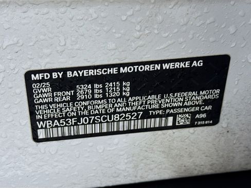 Used 2025 BMW 530i xDrive xDrive w/Navigation,Leather,Su image 31