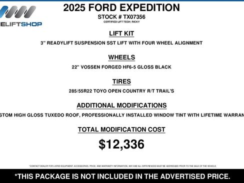 Used 2025 Ford Expedition Max Platinum w/ Platinum Ultimate Package image 2