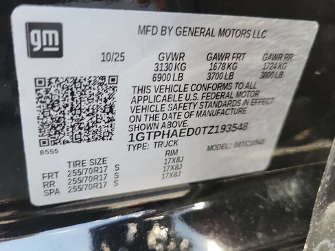 Certified 2026 GMC Sierra 1500 Pro w/ Pro Value Package RWD image 33