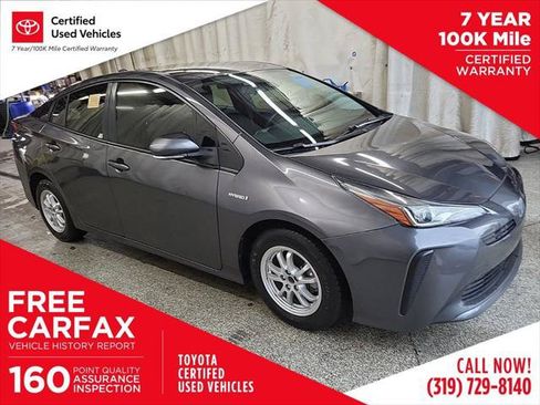 Certified 2022 Toyota Prius L Eco FWD image 1