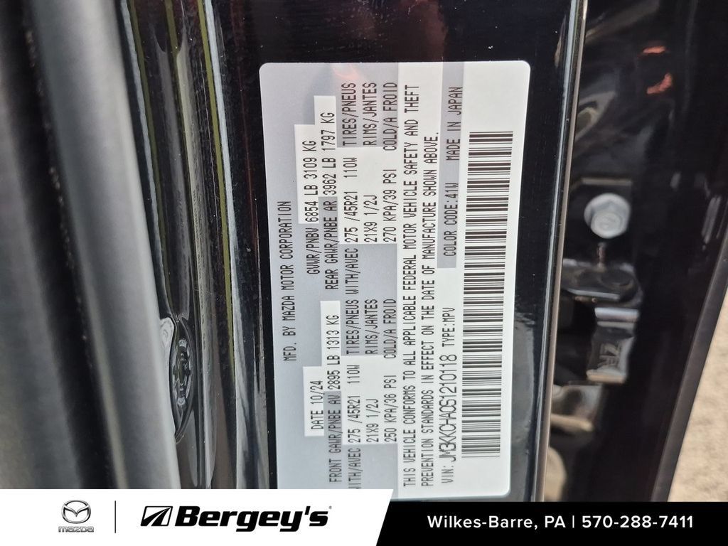 Certified 2025 MAZDA CX-90 Plug-In Hybrid w/Premium Sport AWD/4WD image 32