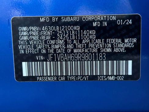 Used 2024 Subaru WRX Premium image 27