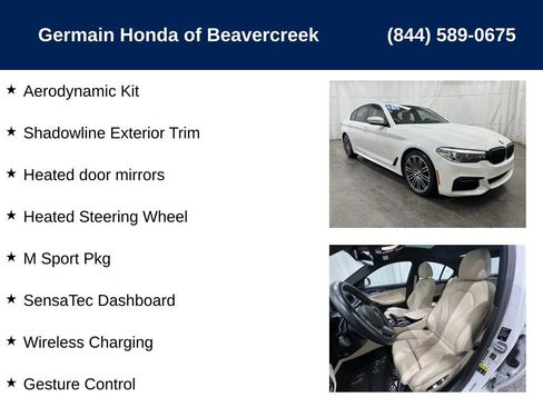 Used 2020 BMW 540i xDrive w/ M Sport Package image 16