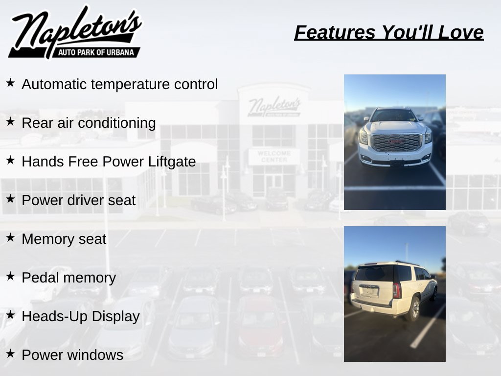 Used 2018 GMC Yukon Denali w/ Denali Ultimate Package AWD/4WD image 7