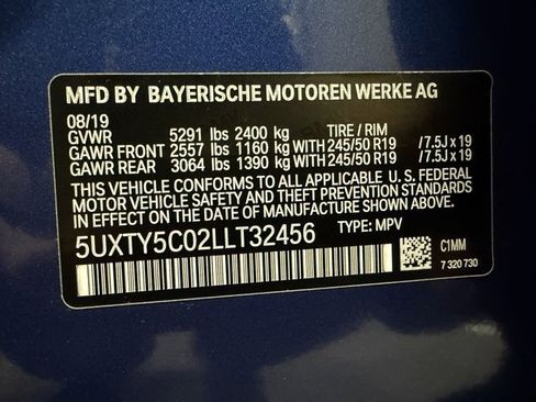 Used 2020 BMW X3 xDrive30i w/ M Sport Package 2 image 35