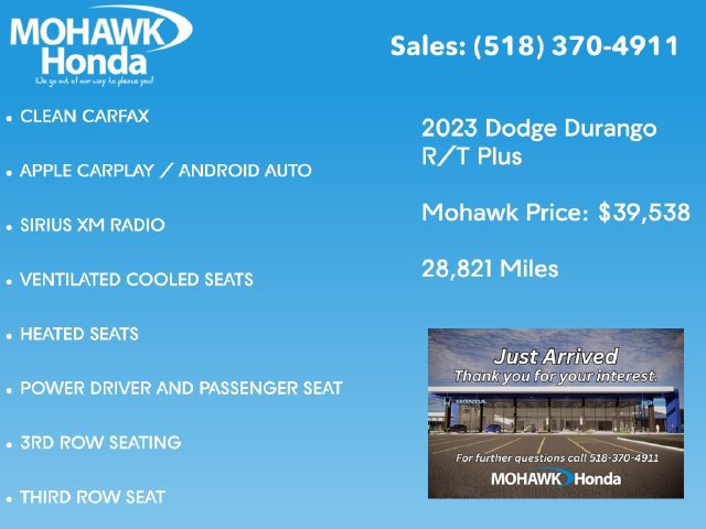 Used 2023 Dodge Durango R/T AWD/4WD image 3