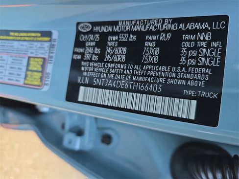 New 2026 Hyundai Santa Cruz SE image 35