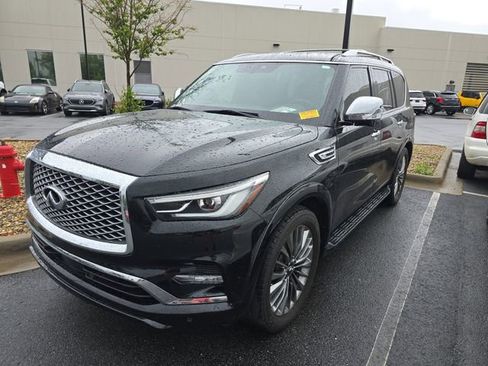 Used 2021 INFINITI QX80 Sensory w/ All-Season Package RWD image 4