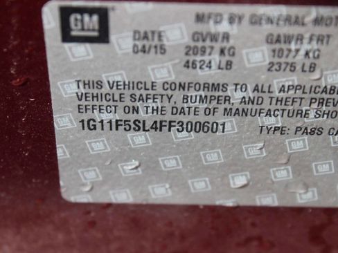 Used 2015 Chevrolet Malibu LTZ image 11