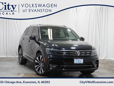 Certified 2021 Volkswagen Tiguan SEL Premium R-Line w/ 3rd Row Seat Package AWD/4WD image 1