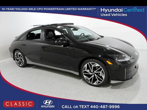 Certified 2023 Hyundai Ioniq 6 Limited AWD/4WD image 1