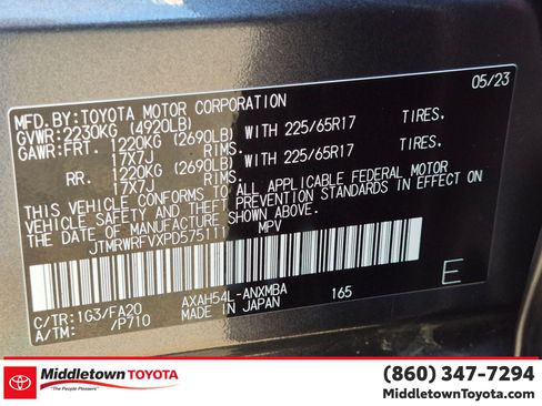 Certified 2023 Toyota RAV4 XLE w/ Convenience Package AWD/4WD image 38