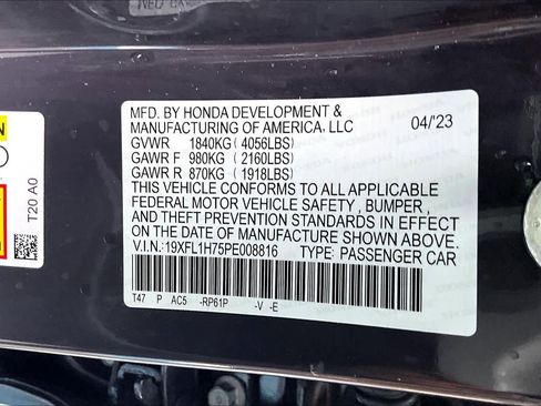 Used 2023 Honda Civic EX-L image 33