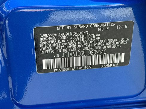 Used 2020 Subaru WRX Premium image 26