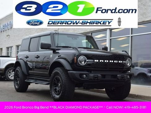 New 2026 Ford Bronco Big Bend w/ Black Diamond Package image 1