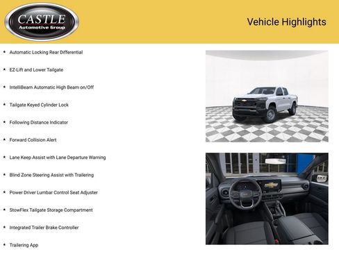 New 2026 Chevrolet Colorado W/T w/ Advanced Trailering Package AWD/4WD image 7