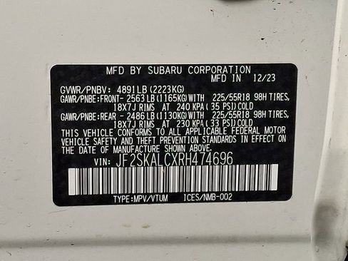 Used 2024 Subaru Forester Limited image 27