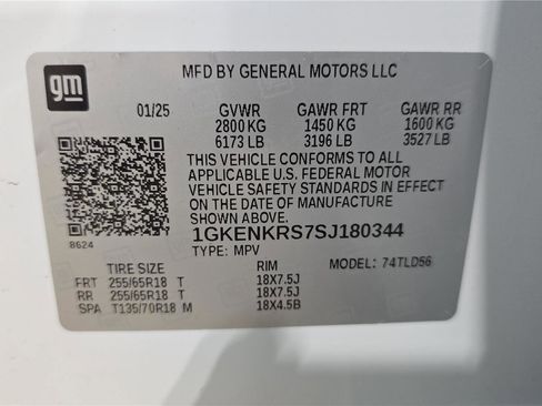 Used 2025 GMC Acadia Elevation image 28