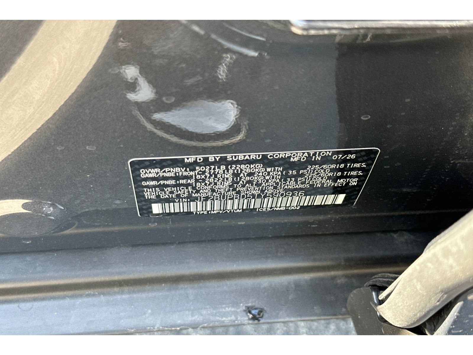 New 2026 Subaru Outback Premium AWD/4WD image 26