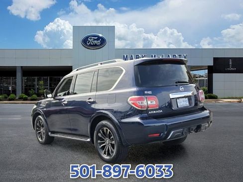 Used 2019 Nissan Armada Platinum w/ Captain's Chairs Package AWD/4WD image 3