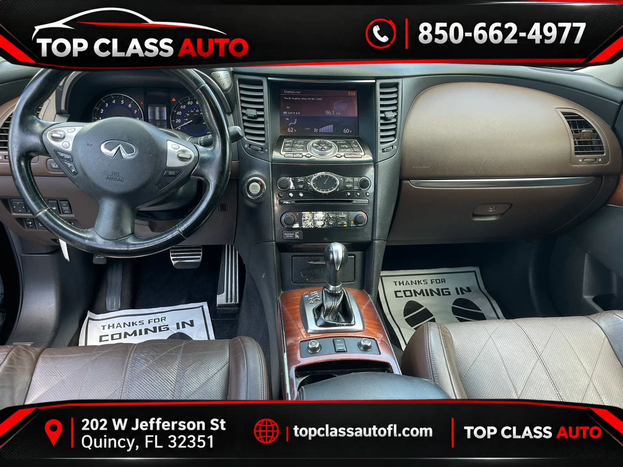 Used 2013 INFINITI FX37 AWD w/ Premium Pkg image 8