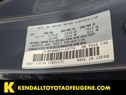 Used 2019 MAZDA MAZDA3 Hatchback w/ Premium Package FWD image 10