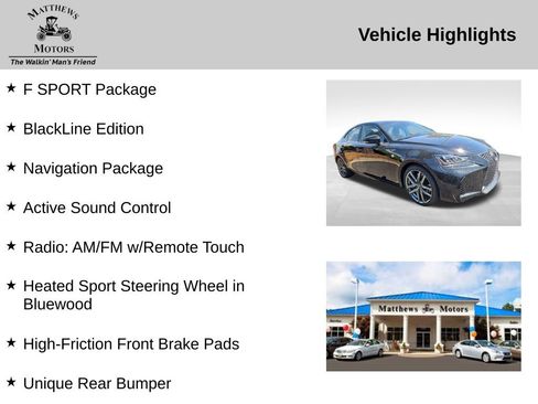 Used 2020 Lexus IS 300 F Sport w/ Blackline Edition RWD image 11
