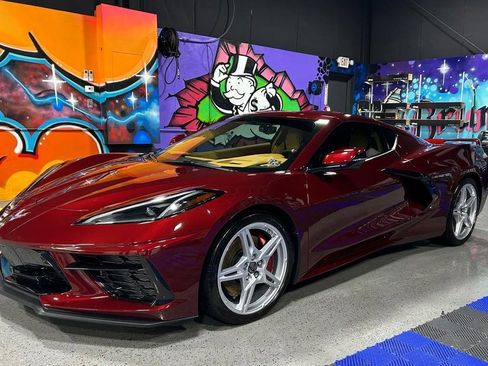 Used 2020 Chevrolet Corvette Stingray Premium Cpe w/ 3LT Preferred Equipment Group image 1