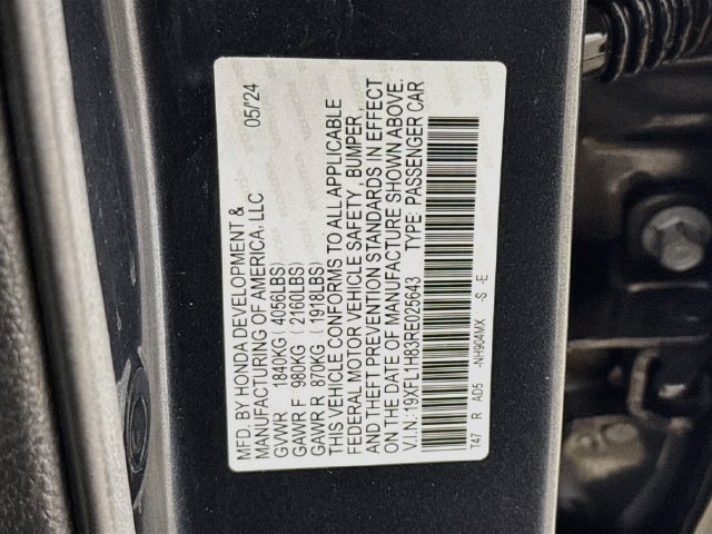 Used 2024 Honda Civic Sport Touring image 39