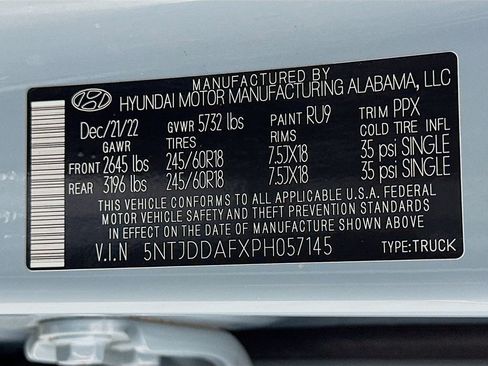 Certified 2023 Hyundai Santa Cruz SEL Premium image 32