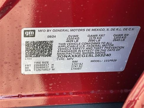 New 2025 Chevrolet Equinox ACTIV w/ Safety and Technology Package image 28