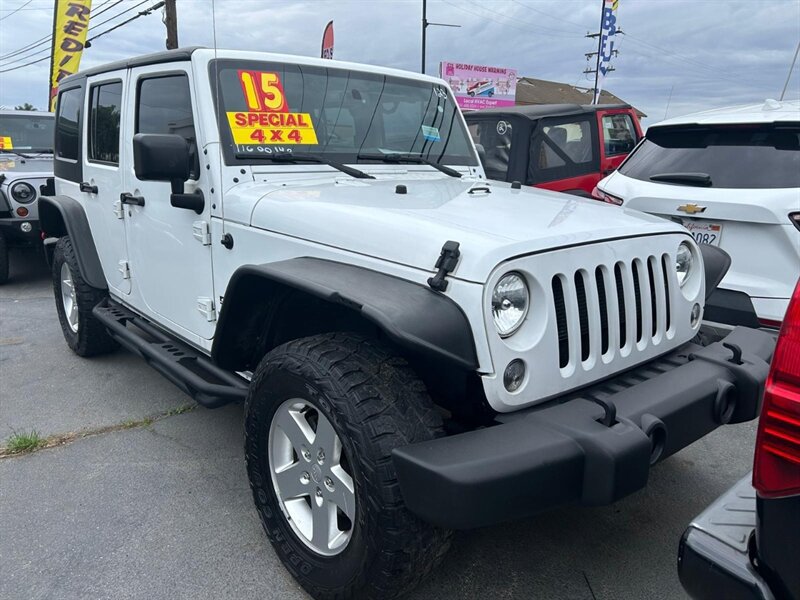 Used 2015 Jeep Wrangler Unlimited Sport w/ Quick Order Package 24S AWD/4WD image 3