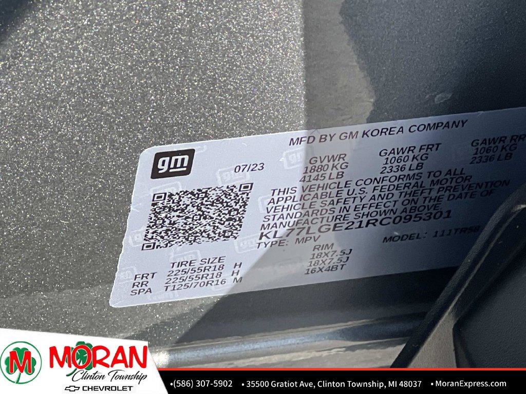Used 2024 Chevrolet Trax RS w/ Driver Confidence Package FWD image 18
