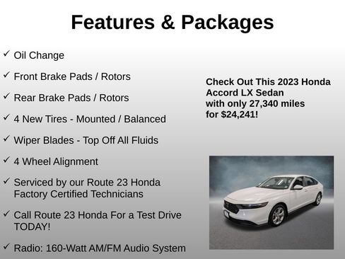 Used 2023 Honda Accord LX image 4