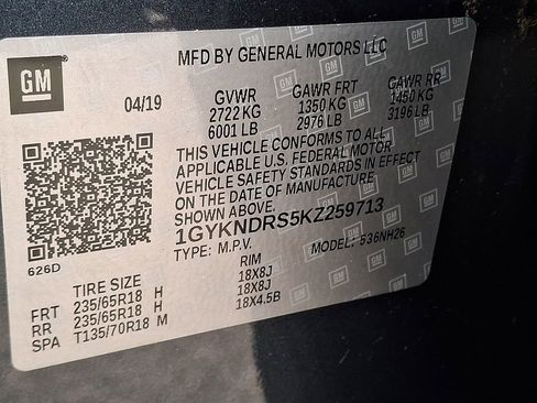 Used 2019 Cadillac XT5 Luxury AWD/4WD image 28