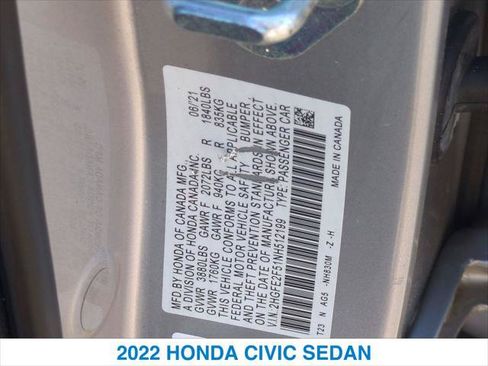 Used 2022 Honda Civic Sport image 26