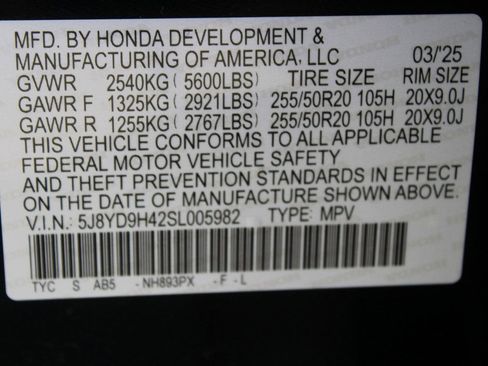 Certified 2025 Acura MDX FWD w/ Technology Package image 44