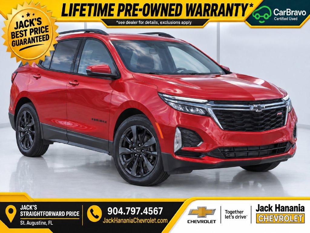 Used 2022 Chevrolet Equinox RS w/ RS Leather Package FWD image 1
