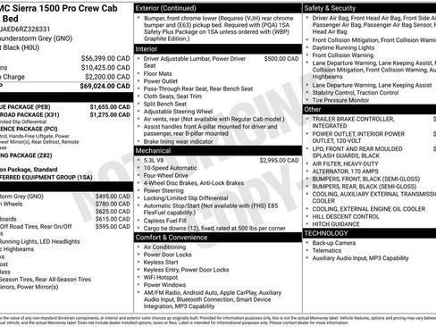 Used 2024 GMC Sierra 1500 Pro w/ Pro Value Package AWD/4WD image 23