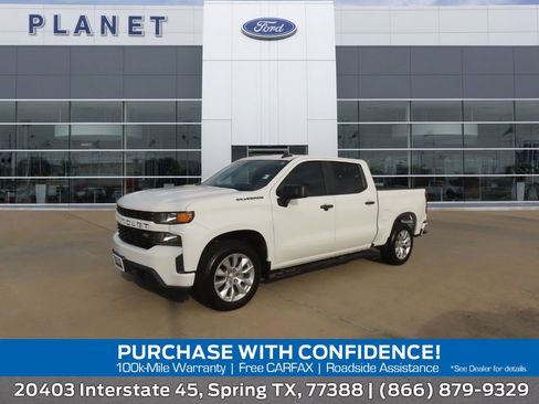 Used 2020 Chevrolet Silverado 1500 Custom w/ Custom Value Package RWD image 1