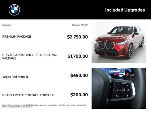 Used 2026 BMW X3 M50 AWD/4WD image 4